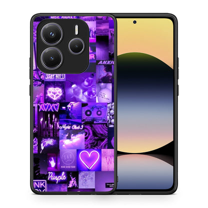 Collage Stay Wild - Xiaomi Redmi Note 14 5G θήκη