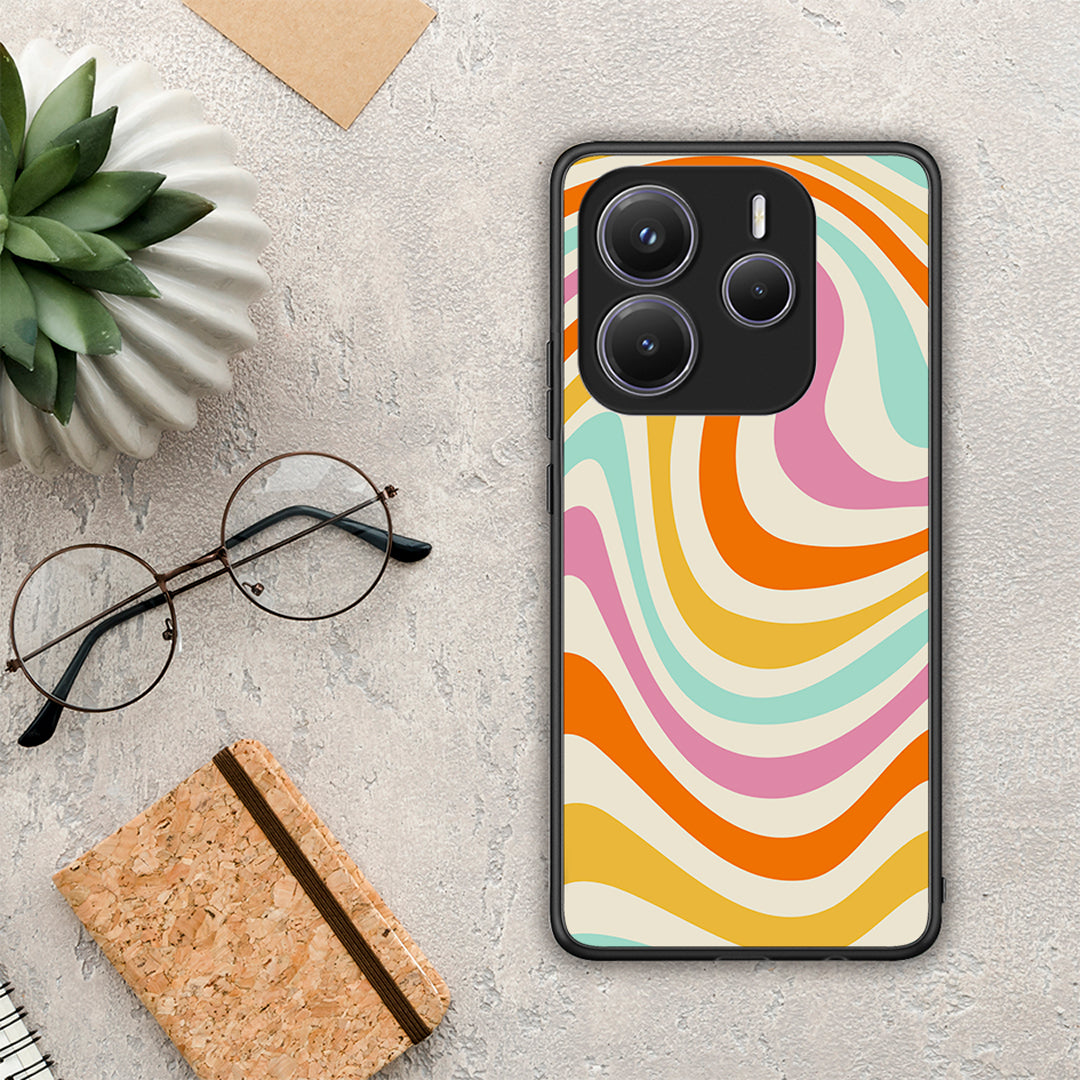 Colourful Waves - Xiaomi Redmi Note 14 5G θήκη