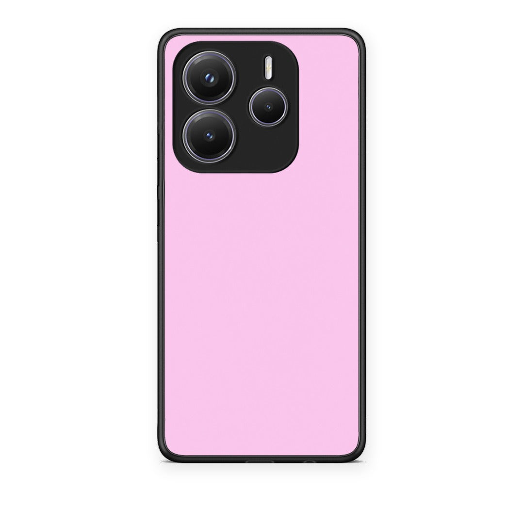 Θήκη Xiaomi Redmi Note 14 5G Cotton Candy Pink από τη Smartfits με σχέδιο στο πίσω μέρος και μαύρο περίβλημα | Xiaomi Redmi Note 14 5G Cotton Candy Pink case with colorful back and black bezels