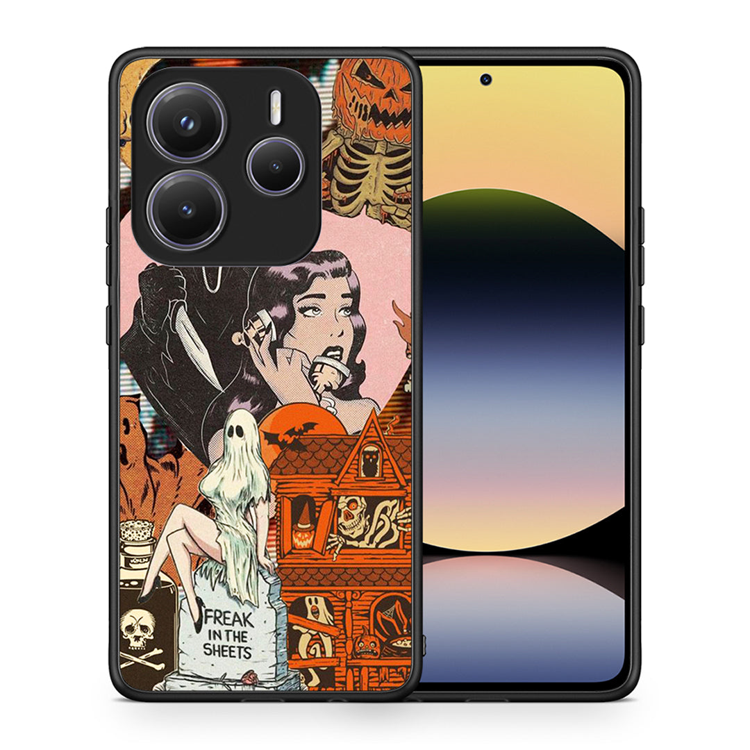 Halloween Collage - Xiaomi Redmi Note 14 5G θήκη