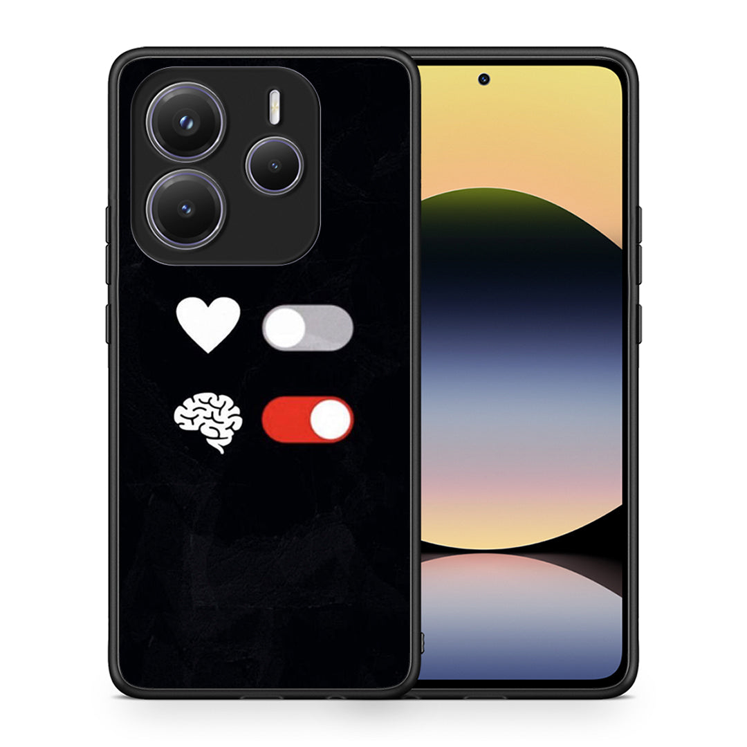 Heart Vs Brain - Xiaomi Redmi Note 14 5G θήκη