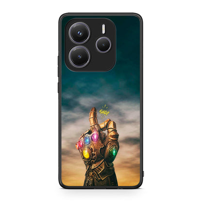 Xiaomi Redmi Note 14 5G Infinity Snap θήκη από τη Smartfits με σχέδιο στο πίσω μέρος και μαύρο περίβλημα | Smartphone case with colorful back and black bezels by Smartfits