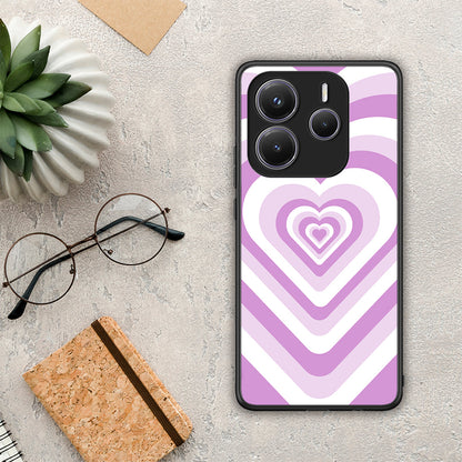 Lilac Hearts - Xiaomi Redmi Note 14 5G θήκη