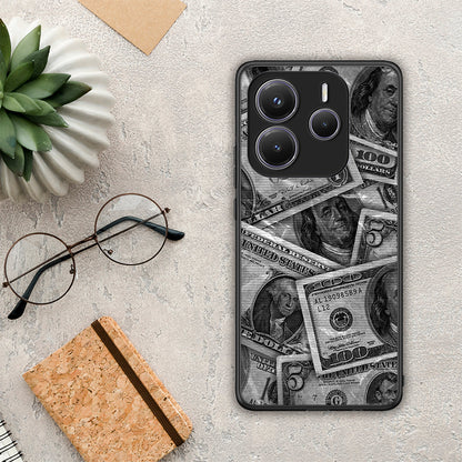 Money Dollars - Xiaomi Redmi Note 14 5G θήκη