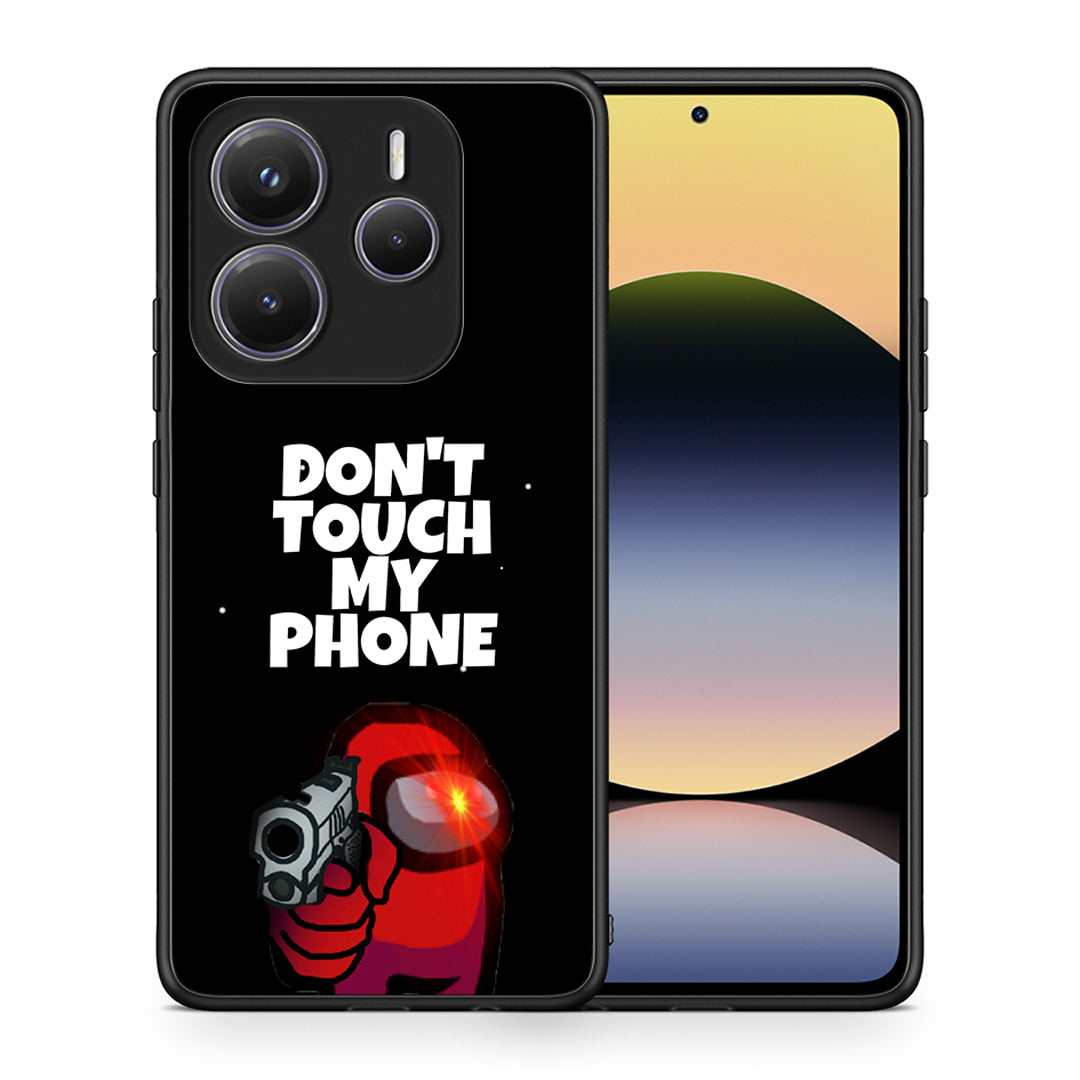 Θήκη Xiaomi Redmi Note 14 5G My Phone από τη Smartfits με σχέδιο στο πίσω μέρος και μαύρο περίβλημα | Xiaomi Redmi Note 14 5G My Phone case with colorful back and black bezels