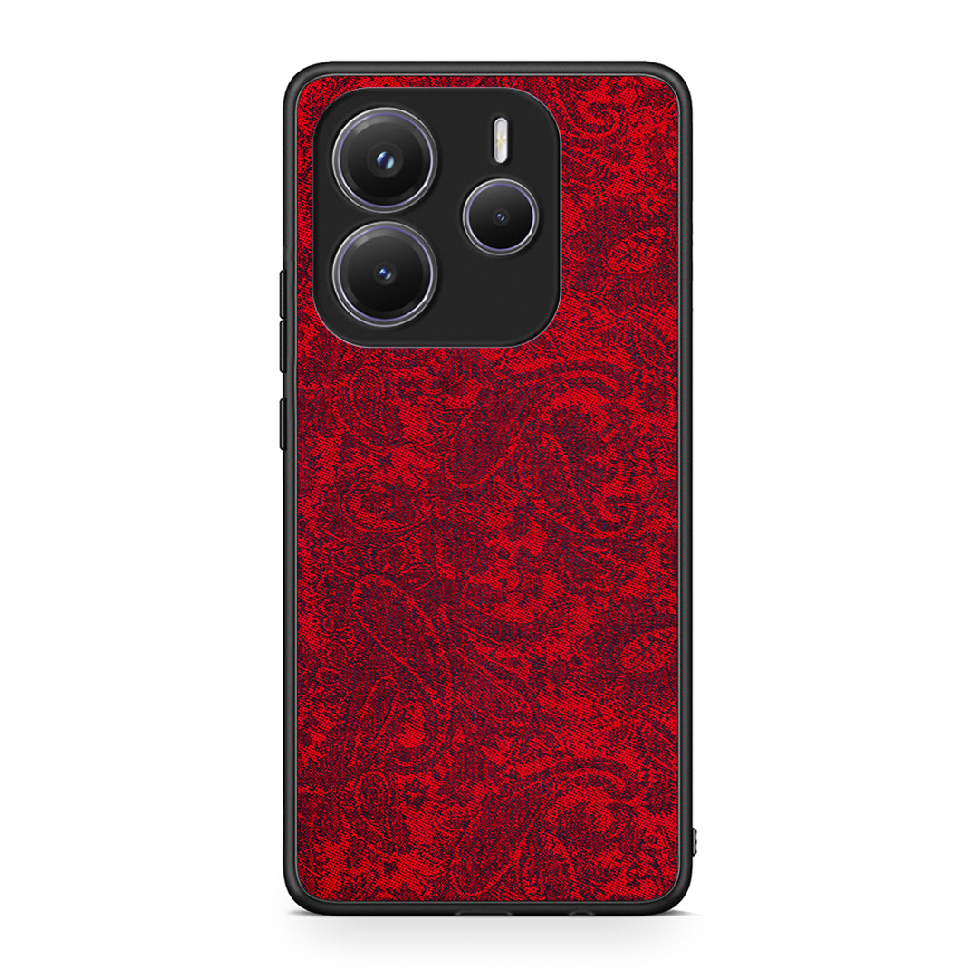 Xiaomi Redmi Note 14 5G Paisley Cashmere θήκη από τη Smartfits με σχέδιο στο πίσω μέρος και μαύρο περίβλημα | Smartphone case with colorful back and black bezels by Smartfits