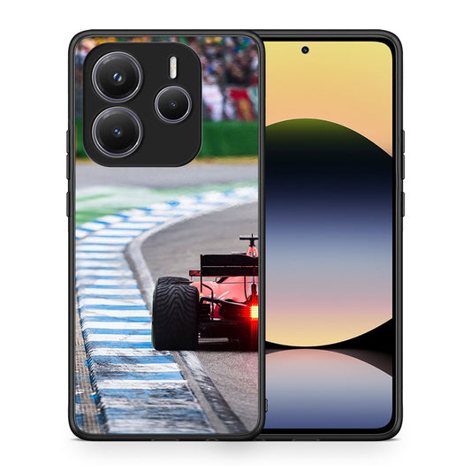 Θήκη Xiaomi Redmi Note 14 5G Racing Vibes από τη Smartfits με σχέδιο στο πίσω μέρος και μαύρο περίβλημα | Xiaomi Redmi Note 14 5G Racing Vibes case with colorful back and black bezels