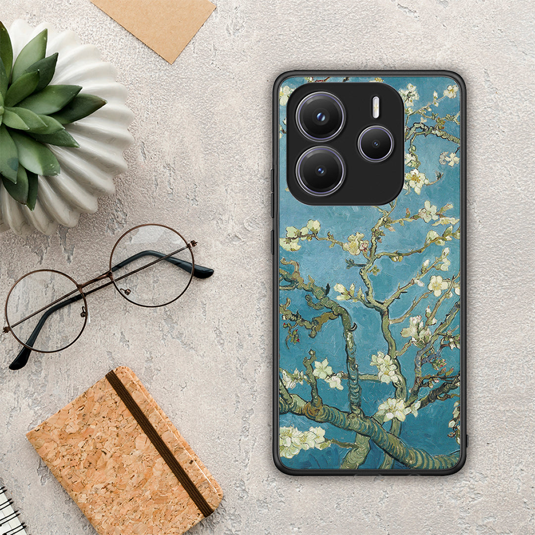 White Blossoms - Xiaomi Redmi Note 14 5G θήκη