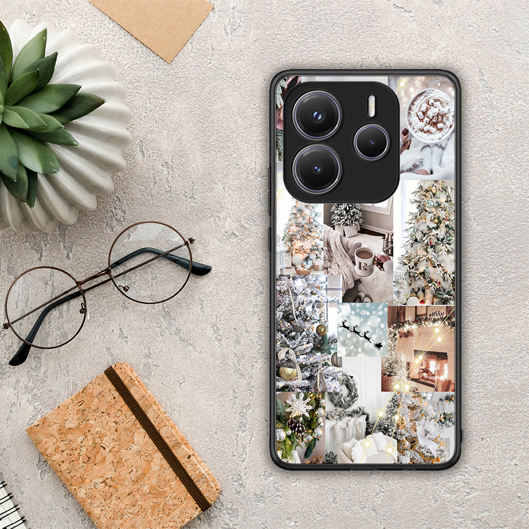 White Christmas - Xiaomi Redmi Note 14 5G θήκη