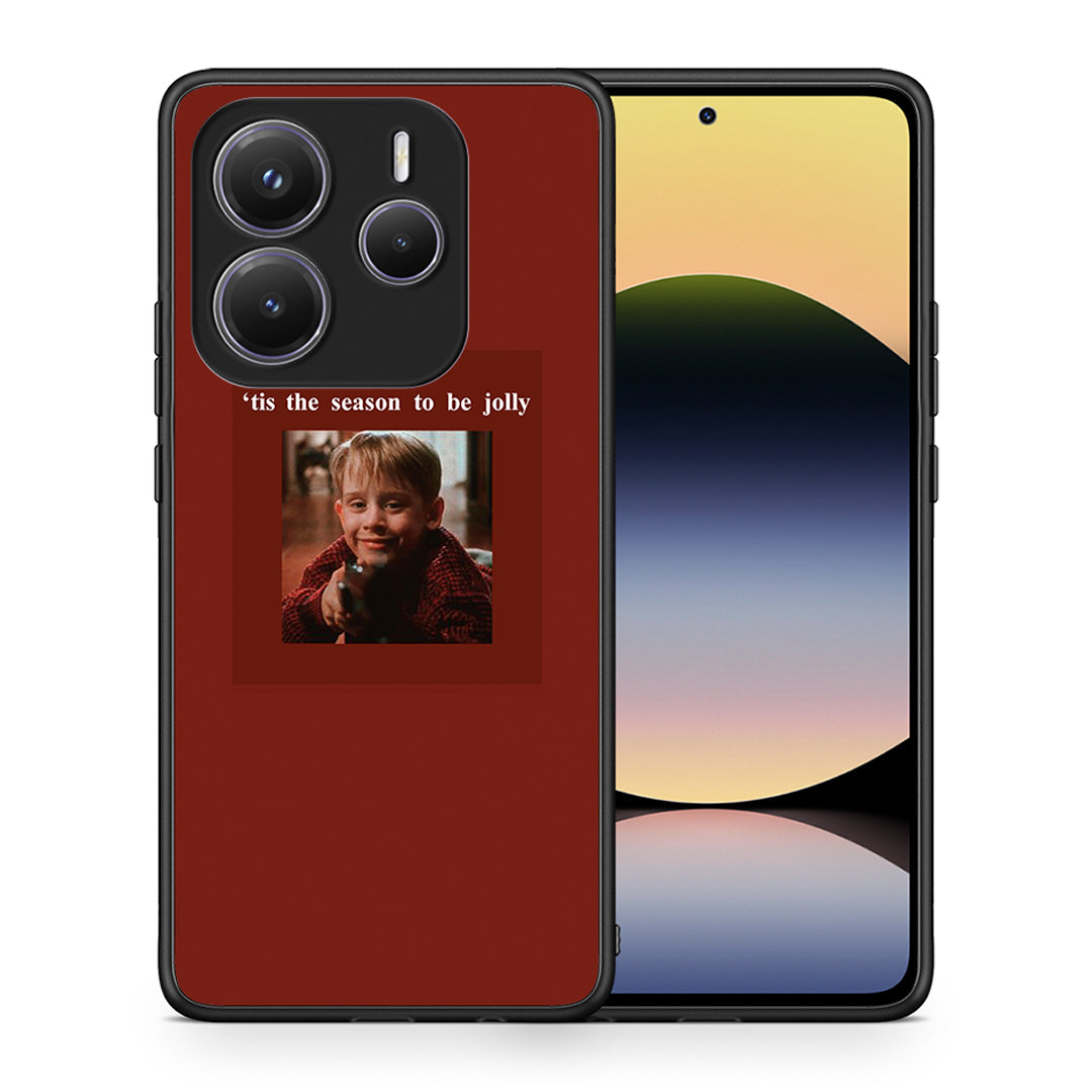 Θήκη Xiaomi Redmi Note 14 5G Xmas Ultimate Spirit από τη Smartfits με σχέδιο στο πίσω μέρος και μαύρο περίβλημα | Xiaomi Redmi Note 14 5G Xmas Ultimate Spirit case with colorful back and black bezels