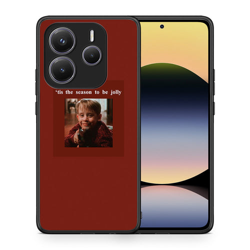 Θήκη Xiaomi Redmi Note 14 5G Xmas Ultimate Spirit από τη Smartfits με σχέδιο στο πίσω μέρος και μαύρο περίβλημα | Xiaomi Redmi Note 14 5G Xmas Ultimate Spirit case with colorful back and black bezels