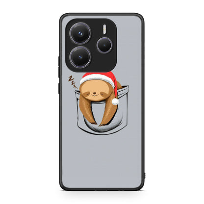 Xiaomi Redmi Note 14 5G Xmas Zzzz θήκη από τη Smartfits με σχέδιο στο πίσω μέρος και μαύρο περίβλημα | Smartphone case with colorful back and black bezels by Smartfits