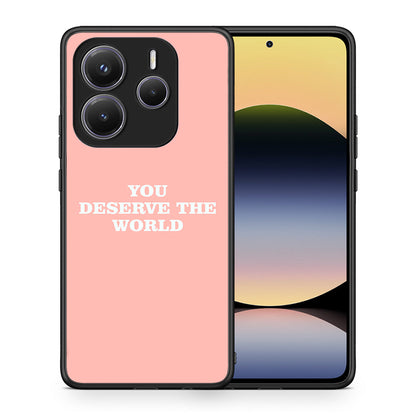 You Deserve The World - Xiaomi Redmi Note 14 5G θήκη