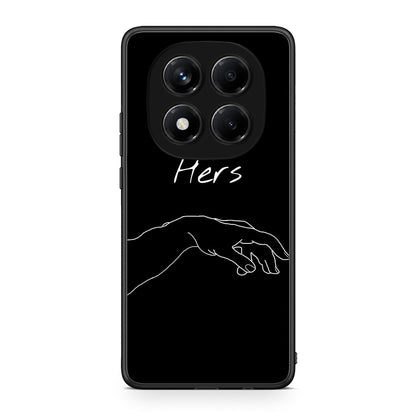 Xiaomi Redmi Note 14 Pro 4G Aeshetic Love 1 Θήκη Αγίου Βαλεντίνου από τη Smartfits με σχέδιο στο πίσω μέρος και μαύρο περίβλημα | Smartphone case with colorful back and black bezels by Smartfits