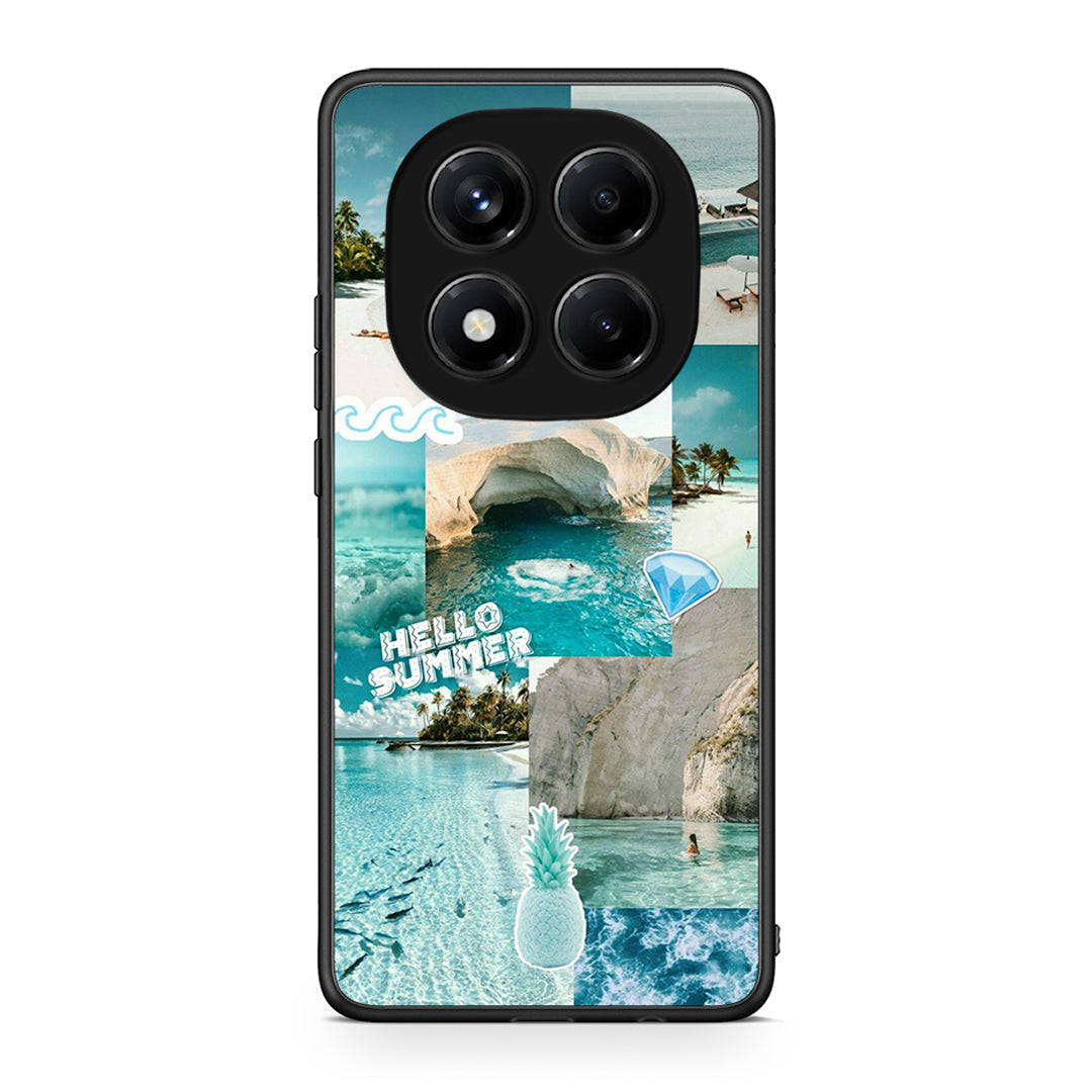 Xiaomi Redmi Note 14 Pro 4G Aesthetic Summer Θήκη από τη Smartfits με σχέδιο στο πίσω μέρος και μαύρο περίβλημα | Smartphone case with colorful back and black bezels by Smartfits