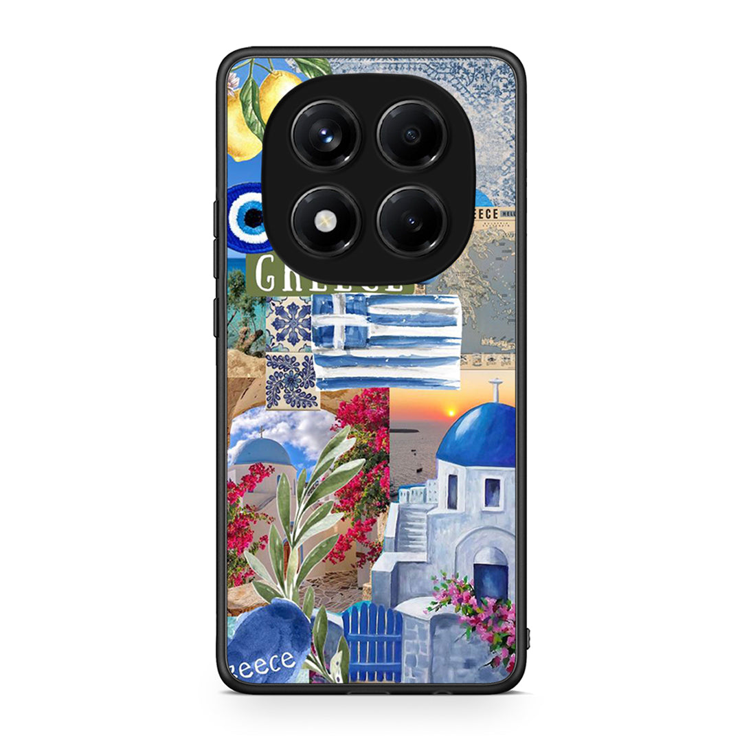 Xiaomi Redmi Note 14 Pro 4G All Greek Θήκη από τη Smartfits με σχέδιο στο πίσω μέρος και μαύρο περίβλημα | Smartphone case with colorful back and black bezels by Smartfits