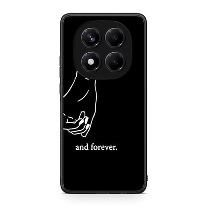 Xiaomi Redmi Note 14 Pro 4G Always & Forever 2 Θήκη Αγίου Βαλεντίνου από τη Smartfits με σχέδιο στο πίσω μέρος και μαύρο περίβλημα | Smartphone case with colorful back and black bezels by Smartfits