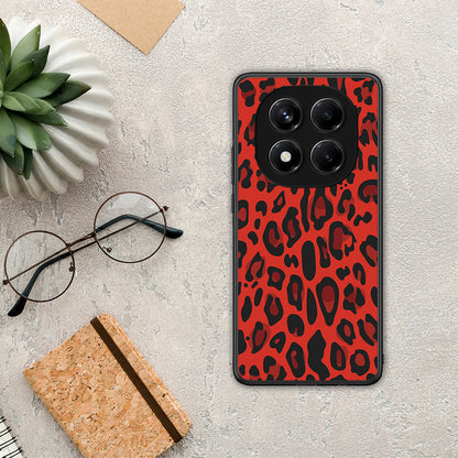 Animal Red Leopard - Xiaomi Redmi Note 14 Pro 4G θήκη