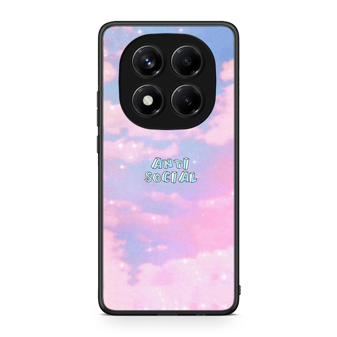 Xiaomi Redmi Note 14 Pro 4G Anti Social Θήκη Αγίου Βαλεντίνου από τη Smartfits με σχέδιο στο πίσω μέρος και μαύρο περίβλημα | Smartphone case with colorful back and black bezels by Smartfits