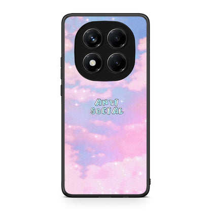 Xiaomi Redmi Note 14 Pro 4G Anti Social Θήκη Αγίου Βαλεντίνου από τη Smartfits με σχέδιο στο πίσω μέρος και μαύρο περίβλημα | Smartphone case with colorful back and black bezels by Smartfits