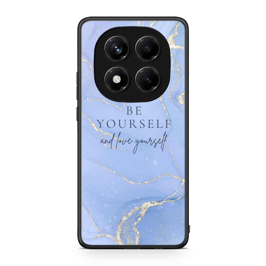 Xiaomi Redmi Note 14 Pro 4G Be Yourself θήκη από τη Smartfits με σχέδιο στο πίσω μέρος και μαύρο περίβλημα | Smartphone case with colorful back and black bezels by Smartfits