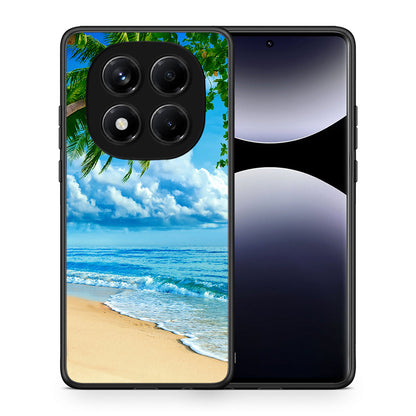 Θήκη Xiaomi Redmi Note 14 Pro 4G Beautiful Beach από τη Smartfits με σχέδιο στο πίσω μέρος και μαύρο περίβλημα | Xiaomi Redmi Note 14 Pro 4G Beautiful Beach case with colorful back and black bezels