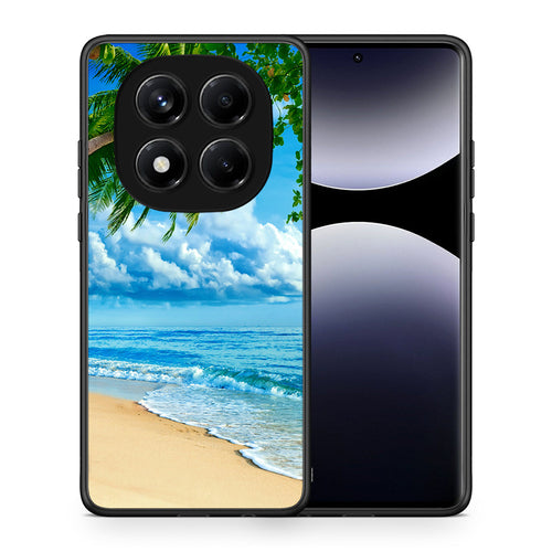 Θήκη Xiaomi Redmi Note 14 Pro 4G Beautiful Beach από τη Smartfits με σχέδιο στο πίσω μέρος και μαύρο περίβλημα | Xiaomi Redmi Note 14 Pro 4G Beautiful Beach case with colorful back and black bezels