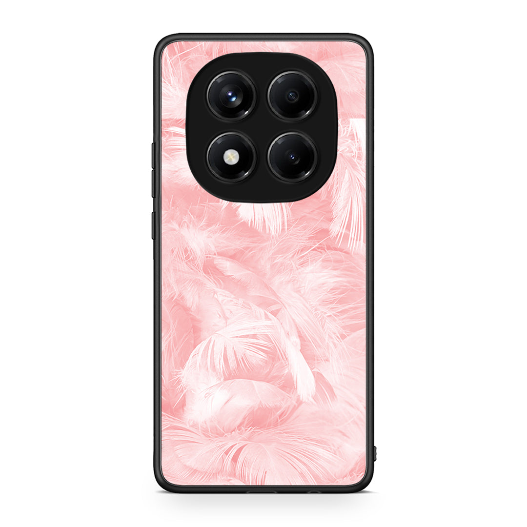 33 - Xiaomi Redmi Note 14 Pro 4G Pink Feather Boho case, cover, bumper