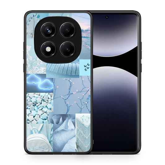 Θήκη Xiaomi Redmi Note 14 Pro 4G Ciel Aesthetic Collage από τη Smartfits με σχέδιο στο πίσω μέρος και μαύρο περίβλημα | Xiaomi Redmi Note 14 Pro 4G Ciel Aesthetic Collage case with colorful back and black bezels