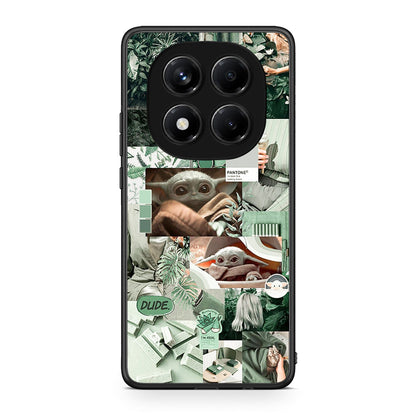 Xiaomi Redmi Note 14 Pro 4G Collage Dude Θήκη Αγίου Βαλεντίνου από τη Smartfits με σχέδιο στο πίσω μέρος και μαύρο περίβλημα | Smartphone case with colorful back and black bezels by Smartfits
