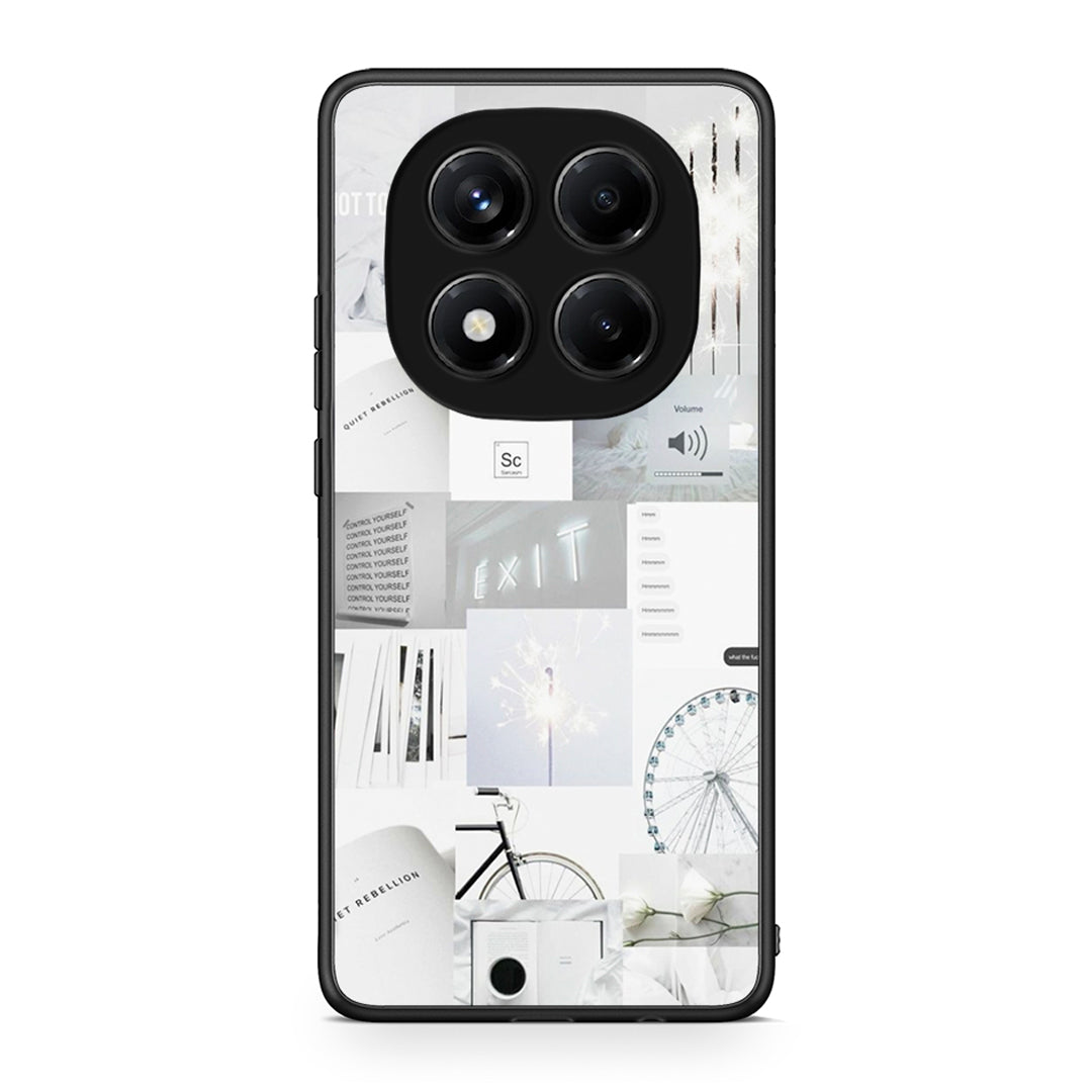 Xiaomi Redmi Note 14 Pro 4G Collage Make Me Wonder Θήκη Αγίου Βαλεντίνου από τη Smartfits με σχέδιο στο πίσω μέρος και μαύρο περίβλημα | Smartphone case with colorful back and black bezels by Smartfits