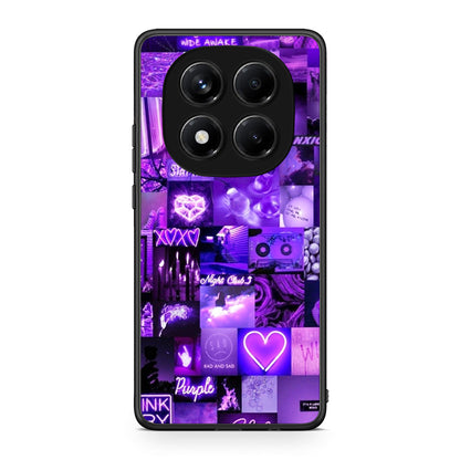 Xiaomi Redmi Note 14 Pro 4G Collage Stay Wild Θήκη Αγίου Βαλεντίνου από τη Smartfits με σχέδιο στο πίσω μέρος και μαύρο περίβλημα | Smartphone case with colorful back and black bezels by Smartfits