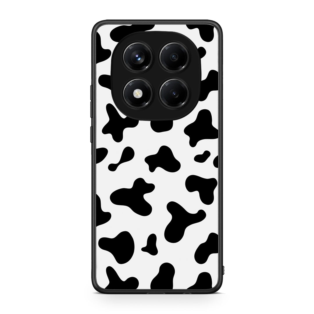 Xiaomi Redmi Note 14 Pro 4G Cow Print θήκη από τη Smartfits με σχέδιο στο πίσω μέρος και μαύρο περίβλημα | Smartphone case with colorful back and black bezels by Smartfits