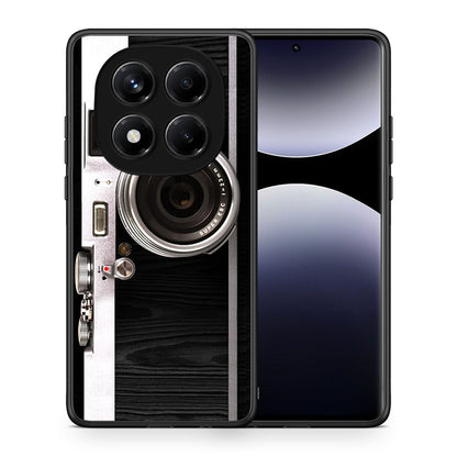 Θήκη Xiaomi Redmi Note 14 Pro 4G Emily In Paris από τη Smartfits με σχέδιο στο πίσω μέρος και μαύρο περίβλημα | Xiaomi Redmi Note 14 Pro 4G Emily In Paris case with colorful back and black bezels