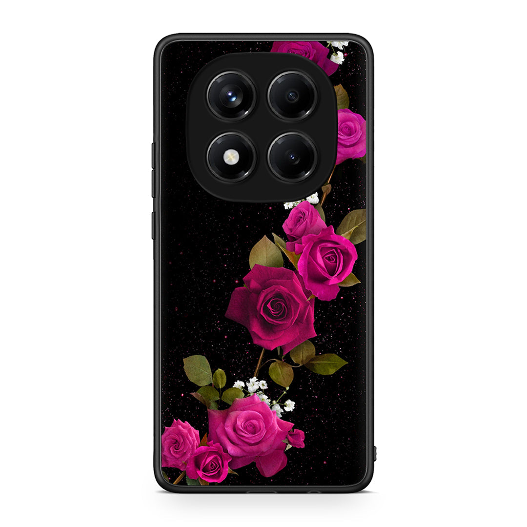 4 - Xiaomi Redmi Note 14 Pro 4G Red Roses Flower case, cover, bumper