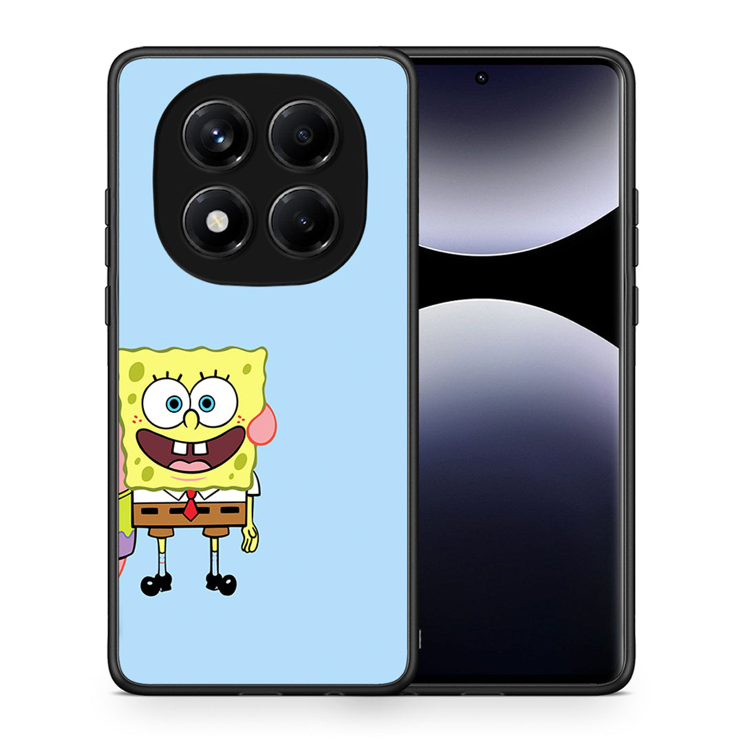 Θήκη Xiaomi Redmi Note 14 Pro 4G Friends Bob από τη Smartfits με σχέδιο στο πίσω μέρος και μαύρο περίβλημα | Xiaomi Redmi Note 14 Pro 4G Friends Bob case with colorful back and black bezels