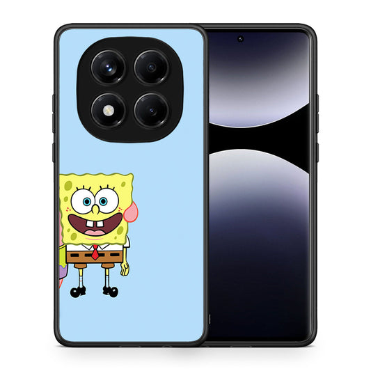 Θήκη Xiaomi Redmi Note 14 Pro 4G Friends Bob από τη Smartfits με σχέδιο στο πίσω μέρος και μαύρο περίβλημα | Xiaomi Redmi Note 14 Pro 4G Friends Bob case with colorful back and black bezels