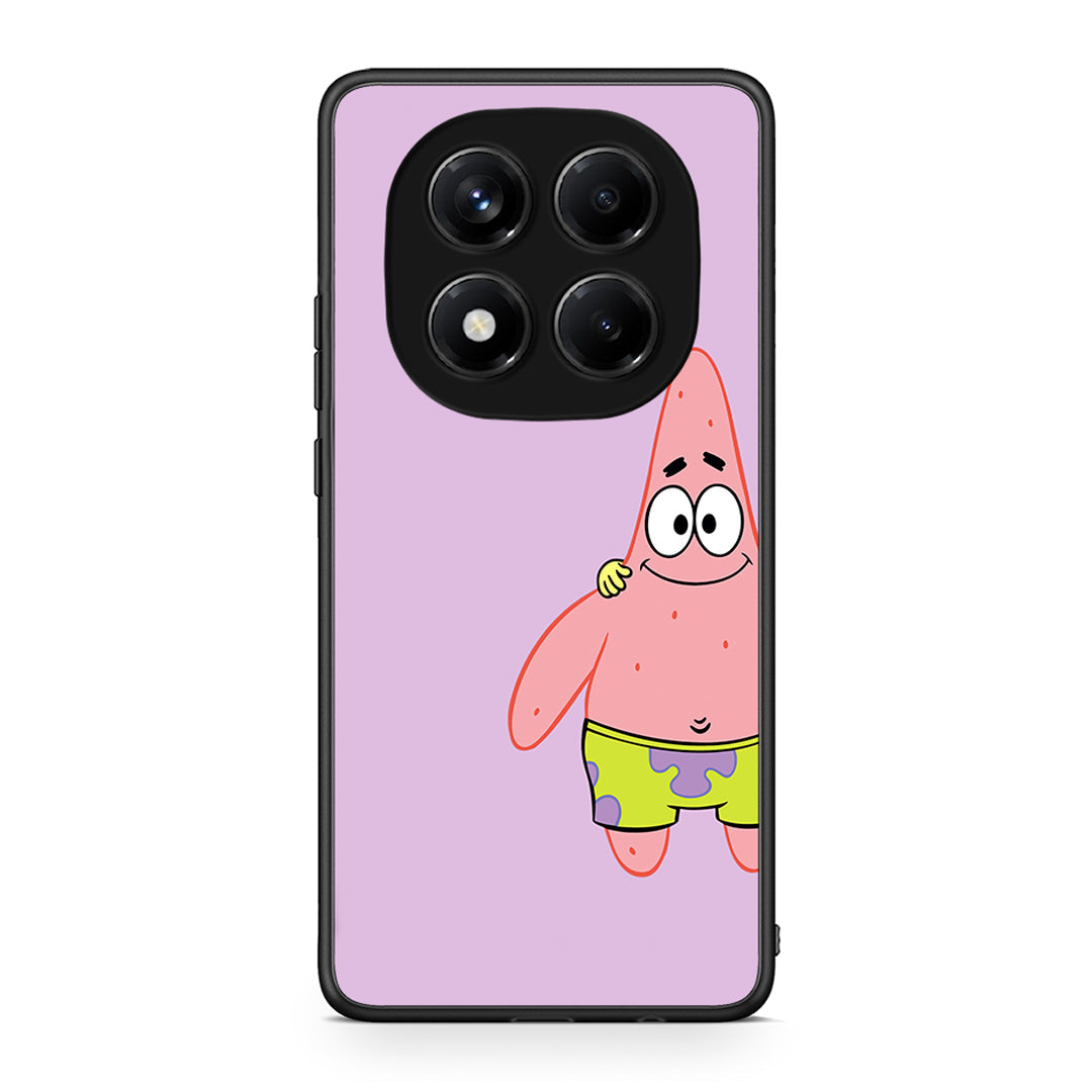 Xiaomi Redmi Note 14 Pro 4G Friends Patrick θήκη από τη Smartfits με σχέδιο στο πίσω μέρος και μαύρο περίβλημα | Smartphone case with colorful back and black bezels by Smartfits