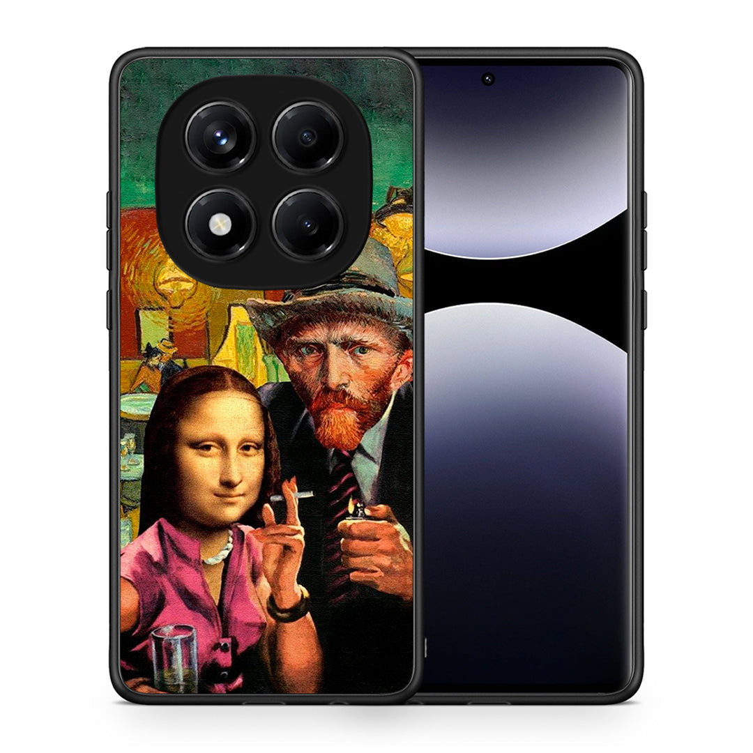 Θήκη Xiaomi Redmi Note 14 Pro 4G Funny Art από τη Smartfits με σχέδιο στο πίσω μέρος και μαύρο περίβλημα | Xiaomi Redmi Note 14 Pro 4G Funny Art case with colorful back and black bezels