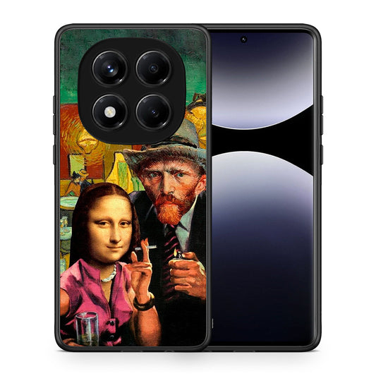 Θήκη Xiaomi Redmi Note 14 Pro 4G Funny Art από τη Smartfits με σχέδιο στο πίσω μέρος και μαύρο περίβλημα | Xiaomi Redmi Note 14 Pro 4G Funny Art case with colorful back and black bezels