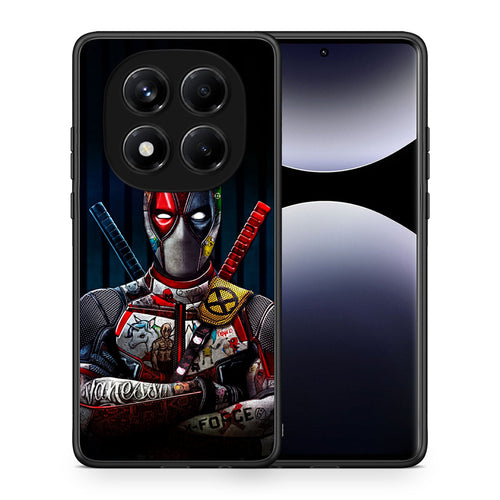 Θήκη Xiaomi Redmi Note 14 Pro 4G Funny Guy από τη Smartfits με σχέδιο στο πίσω μέρος και μαύρο περίβλημα | Xiaomi Redmi Note 14 Pro 4G Funny Guy case with colorful back and black bezels
