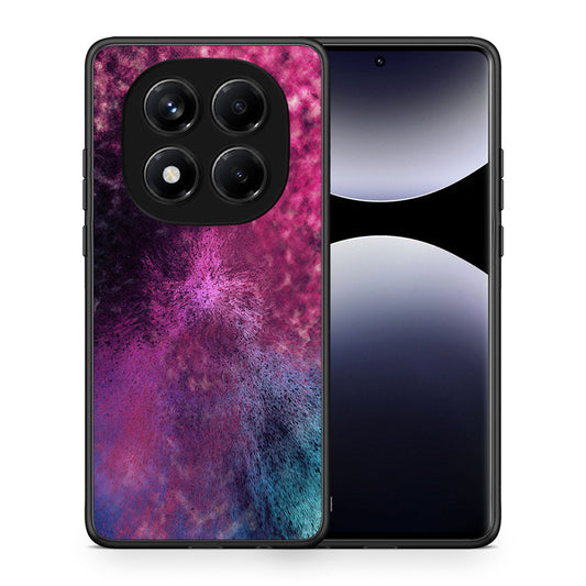 Θήκη Xiaomi Redmi Note 14 Pro 4G Aurora Galaxy από τη Smartfits με σχέδιο στο πίσω μέρος και μαύρο περίβλημα | Xiaomi Redmi Note 14 Pro 4G Aurora Galaxy case with colorful back and black bezels