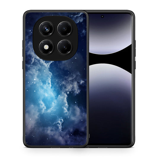 Θήκη Xiaomi Redmi Note 14 Pro 4G Blue Sky Galaxy από τη Smartfits με σχέδιο στο πίσω μέρος και μαύρο περίβλημα | Xiaomi Redmi Note 14 Pro 4G Blue Sky Galaxy case with colorful back and black bezels