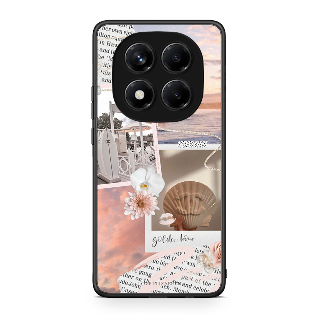 Xiaomi Redmi Note 14 Pro 4G Golden Hour Θήκη Αγίου Βαλεντίνου από τη Smartfits με σχέδιο στο πίσω μέρος και μαύρο περίβλημα | Smartphone case with colorful back and black bezels by Smartfits