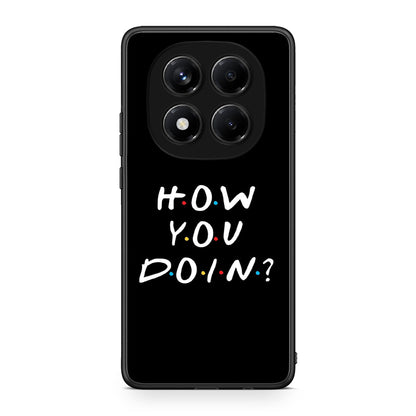 Xiaomi Redmi Note 14 Pro 4G How You Doin θήκη από τη Smartfits με σχέδιο στο πίσω μέρος και μαύρο περίβλημα | Smartphone case with colorful back and black bezels by Smartfits