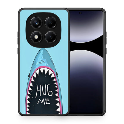 Θήκη Xiaomi Redmi Note 14 Pro 4G Hug Me από τη Smartfits με σχέδιο στο πίσω μέρος και μαύρο περίβλημα | Xiaomi Redmi Note 14 Pro 4G Hug Me case with colorful back and black bezels