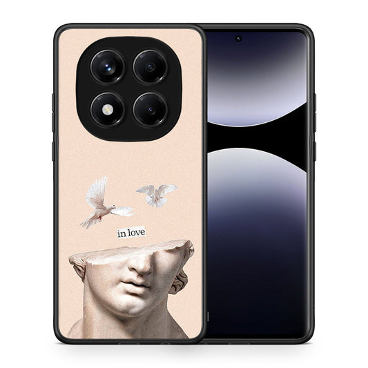 Θήκη Xiaomi Redmi Note 14 Pro 4G In Love από τη Smartfits με σχέδιο στο πίσω μέρος και μαύρο περίβλημα | Xiaomi Redmi Note 14 Pro 4G In Love case with colorful back and black bezels