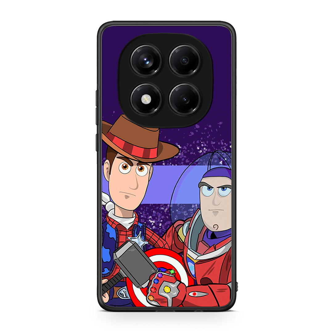 Xiaomi Redmi Note 14 Pro 4G Infinity Story θήκη από τη Smartfits με σχέδιο στο πίσω μέρος και μαύρο περίβλημα | Smartphone case with colorful back and black bezels by Smartfits