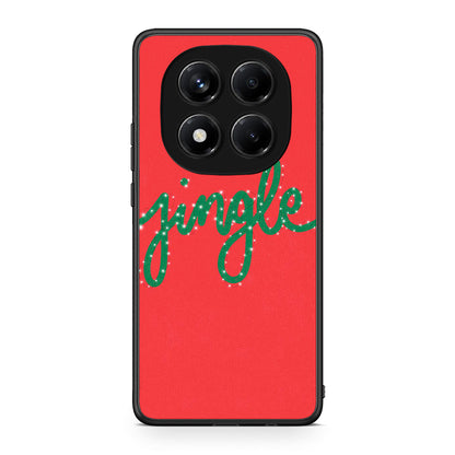 Xiaomi Redmi Note 14 Pro 4G Jingle Xmas θήκη από τη Smartfits με σχέδιο στο πίσω μέρος και μαύρο περίβλημα | Smartphone case with colorful back and black bezels by Smartfits