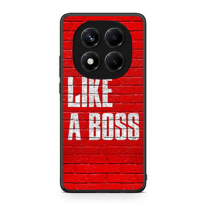 Xiaomi Redmi Note 14 Pro 4G Like A Boss θήκη από τη Smartfits με σχέδιο στο πίσω μέρος και μαύρο περίβλημα | Smartphone case with colorful back and black bezels by Smartfits